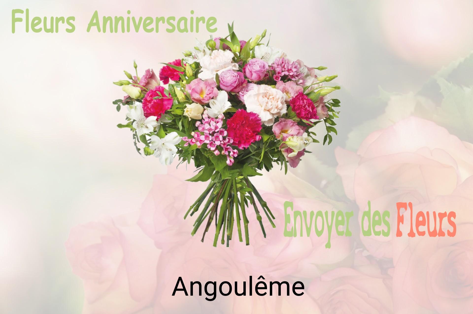 Bouquet de fleurs d’anniversaire livré à Angoulême