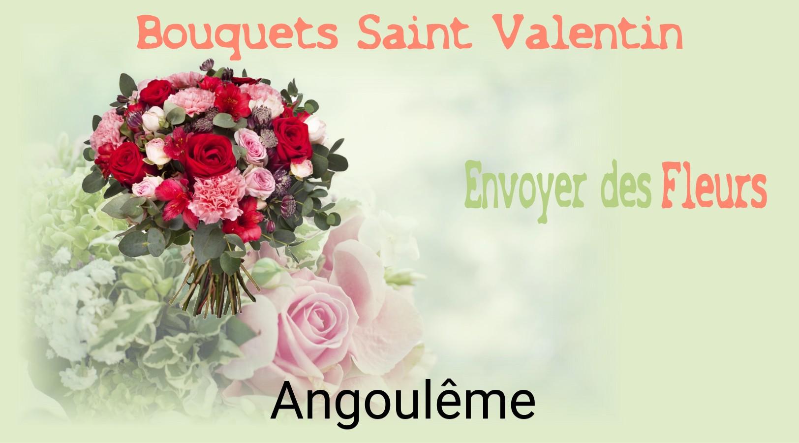 Roses de Saint-Valentin livrées à Angoulême